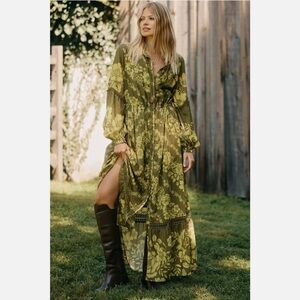 Anthropologie Eleanor Long Sleeve shirt dress - Size XS - BNWT